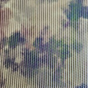 Metallic Brown And Blue Faux Leather